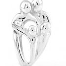 STERLING SILVER FAMILY OF 5 CHARM/PENDANT