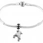 STERLING SILVER DANGLE ROLLER SKATE EUROPEAN BEAD