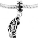 STERLING SILVER DANGLE CLASSIC BEETLE CAR EUROPEAN  BEAD