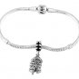 STERLING SILVER DANGLE LIFE VEST - SAFETY VEST  EUROPEAN  BEAD