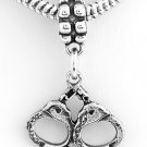 STERLING SILVER DANGLING HANDCUFF EUROPEAN BEAD