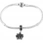 STERLING SILVER DANGLE WORLD'S GREATEST MOM EUROPEAN  BEAD