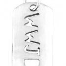 STERLING SILVER WHAT WOULD JESUS DO CHARM/PENDANT
