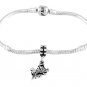 STERLING SILVER DANGLE SMALL TRAIN EUROPEAN BEAD