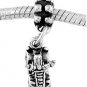 STERLING SILVER DANGLE FOUR WHEELER EUROPEAN BEAD