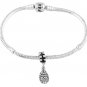 STERLING SILVER DANGLE EASTER EGG EUROPEAN BEAD