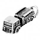 STERLING SILVER FIRE DEPARTMENT TRUCK CHARM/PENDANT