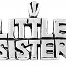 STERLING SILVER LITTLE SISTER CHARM/PENDANT