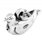 STERLING SILVER TURTLE DOVE CHARM/PENDANT