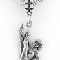 STERLING SILVER DANGLING GYMNASTICS GIRL EUROPEAN BEAD