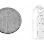 STERLING SILVER LOVE GOD TAG CHARM/PENDANT