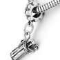 STERLING SILVER DANGLING GOLF BAG AND CLUBS EUROPEAN BEAD