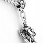 STERLING SILVER DANGLE HOCKEY GOALIE EUROPEAN BEAD