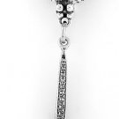 STERLING SILVER DANGLE WASHINGTON MONUMENT EUROPEAN BEAD