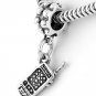 STERLING SILVER DANGLING CELL PHONE EUROPEAN BEAD