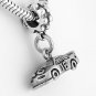 STERLING SILVER DANGLING #16 RACE CAR EUROPEAN BEAD