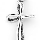STERLING SILVER CROSS CHARM/PENDANT