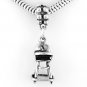 STERLING SILVER DANGLING BABY HIGH CHAIR EUROPEAN BEAD