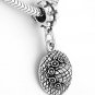 STERLING SILVER DANGLE GARDENING/SUMMER HAT EUROPEAN BEAD