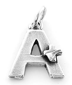 STERLING STERLING TEACHER'S A+ CHARM/PENDANT