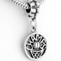 STERLING SILVER DANGLING BASKETBALL CHAMP EUROPEAN BEAD