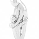 STERLING SILVER MOM AND CHILD CHARM/PENDANT