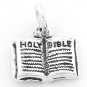 STERLING SILVER HOLY BIBLE CHARM/PENDANT