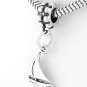 STERLING SILVER DANGLING 3D SAIL BOAT EUROPEAN BEAD
