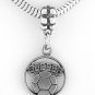 STERLING SILVER DANGLING SOCCER EUROPEAN BEAD