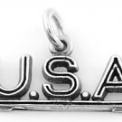 SILVER USA UNITED STATES OF AMERICA CHARM/PENDANT