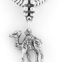 STERLING SILVER DANGLING CAMEL EUROPEAN BEAD