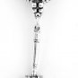 STERLING SILVER DANGLING 3D GAVEL BEAD