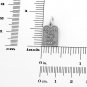 STERLING SILVER EXODUS 20:15 TEN COMMANDMENT #8 CHARM/PENDANT