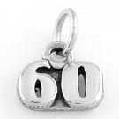 STERLING SILVER 60 YEARS CHARM/PENDANT