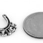 STERLING SILVER GOOD LUCK HORSESHOE CHARM/PENDANT
