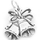 STERLING SILVER WEDDING BELL CHARM/PENDANT