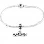 STERLING SILVER DANGLING WORD COACH EUROPEAN BEAD