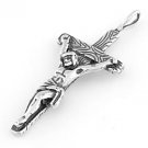 STERLING SILVER FANCY CRUCIFIX CROSS CHARM/PENDANT