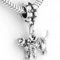 STERLING SILVER DANGLING CAT EUROPEAN BEAD