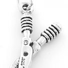 STERLING SILVER CUTTERS CHARM/PENDANT