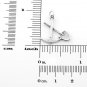 STERLING SILVER SHOVEL AND PICK CHARM/PENDANT