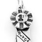 STERLING SILVER 1ST PLACE RIBBON CHARM