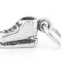 STERLING SILVER 3D SMALL ICE SKATE CHARM/PENDANT