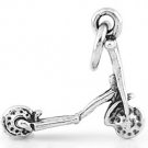 STERLING SILVER SCOOTER CHARM/PENDANT