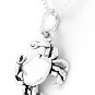 STERLING SILVER CRAB CHARM WITH 16" NECKLACE