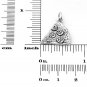 STERLING SILVER PIZZA SLICE CHARM/PENDANT