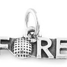 STERLING SILVER FORE (GOLFER'S SAYING) CHARM/PENDANT