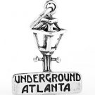 STERLING SILVER 3D UNDERGROUND ATLANTA CHARM/PENDANT