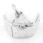 STERLING SILVER 3D NURSE'S HAT CHARM/PENDANT