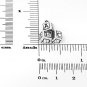 STERLING SILVER 3D BABY BUILDING BLOCKS CHARM/PENDANT